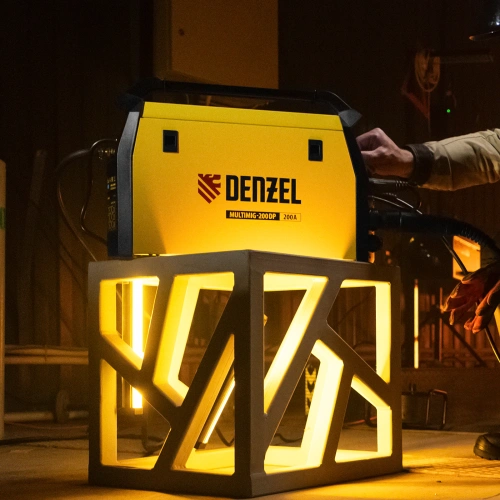 Аппарат инвертор. полуавтомат. сварки MultiMIG-200DP Synergy Double Pulse, 200 А, ПВ 80% Denzel по ценам производителя в Челябинске с доставкой по всей России