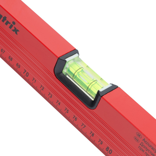Уровень алюминиевый, 1500 мм, 3 глазка, красный, линейка Matrix по ценам производителя в Челябинске с доставкой по всей России