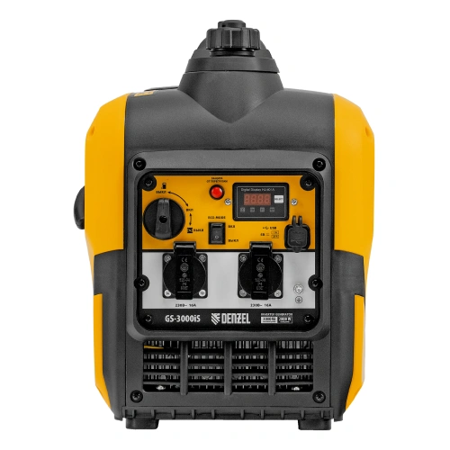 Генератор инверторный GS-3000iS, 3,0 кВт, 230 В, закрытый корпус, ручной старт DENZEL по ценам производителя в Челябинске с доставкой по всей России