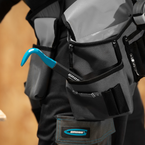 Лом-гвоздодер, обрезиненная рукоятка, 300 x 22 x 14мм Gross по ценам производителя в Челябинске с доставкой по всей России