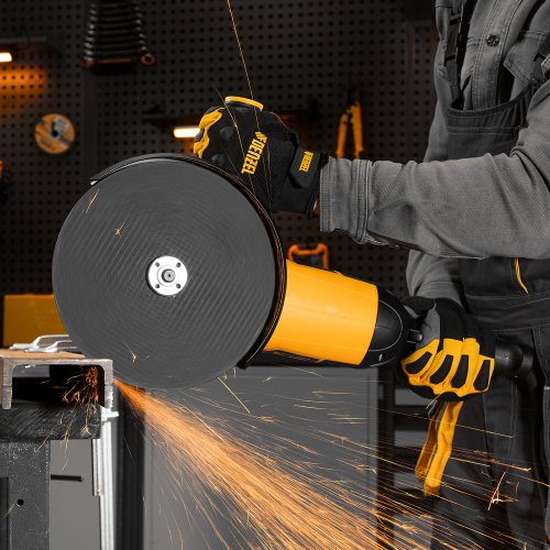 Машина шлифовальная угловая AG230-2600, 2600 Вт, 230 мм, 6000 об/мин Denzel по ценам производителя в Челябинске с доставкой по всей России