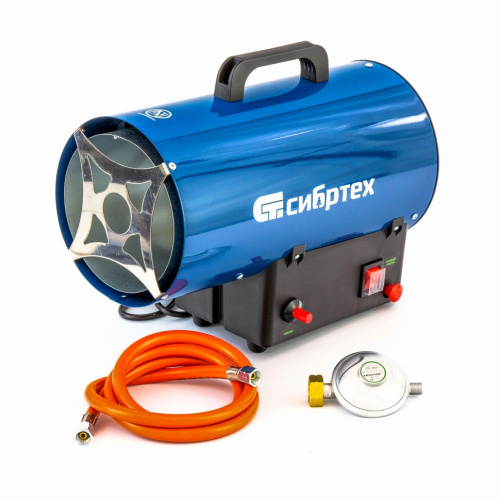 Газовая тепловая пушка СТГ-10, 10 кВт, 300 м3/ч, пропан-бутан Сибртех по ценам производителя в Челябинске с доставкой по всей России