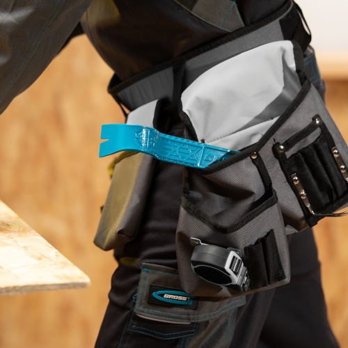 Лом-гвоздодер, плоскопрофильный, 380 x 35 x 8мм Gross по ценам производителя в Челябинске с доставкой по всей России