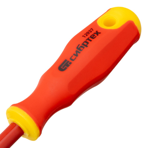 Набор отверток диэлектрических до 1000 В, 5 шт, тестер, CrV, двухкомпонентные рукоятки Сибртех по ценам производителя в Челябинске с доставкой по всей России