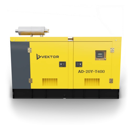 Дизельный генератор Vektor AD-20Y-T400 в шумозащитном кожухе по ценам производителя в Челябинске с доставкой по всей России
