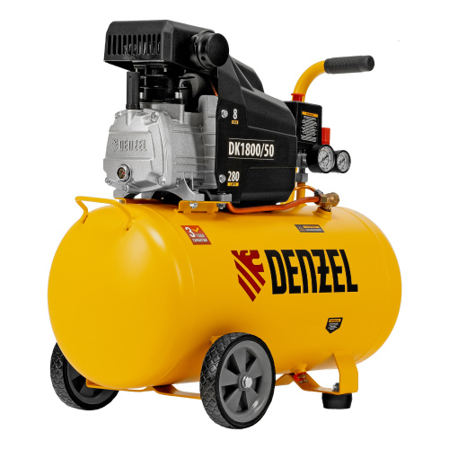 Компрессор воздушный DK1800/50, Х-PRO 1.8 кВт, 280л/мин, 50л Denzel по ценам производителя в Челябинске с доставкой по всей России