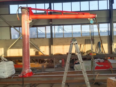 Кран консольный поворотный ручной TOR PSJ35025 250 кг, высота 3 м, стрела 5 м купить в Москве с доставкой по всей России | ProtosMarket.ru