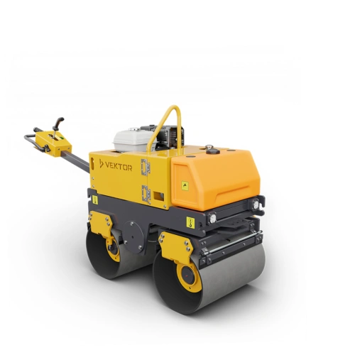 Виброкаток ручной двухвальцовый Vektor VRDR-800 по ценам производителя в Челябинске с доставкой по всей России