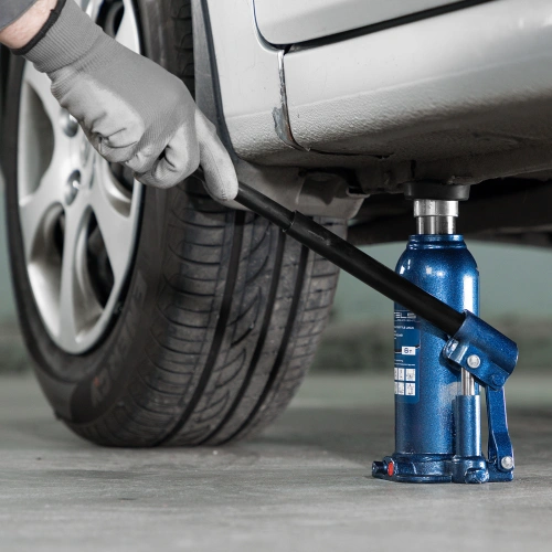 Домкрат гидравлический бутылочный, 6 т, h подъема 207-404 мм, в пластиковом кейсе Stels по ценам производителя в Челябинске с доставкой по всей России