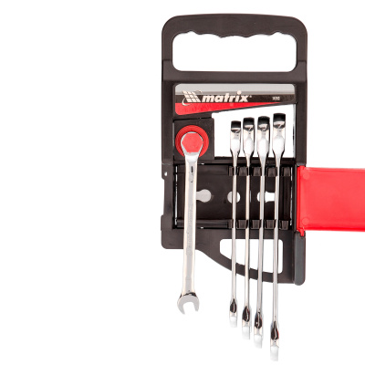 Набор ключей комбинированных, трещоточных 5 шт. Matrix по ценам производителя в Челябинске с доставкой по всей России