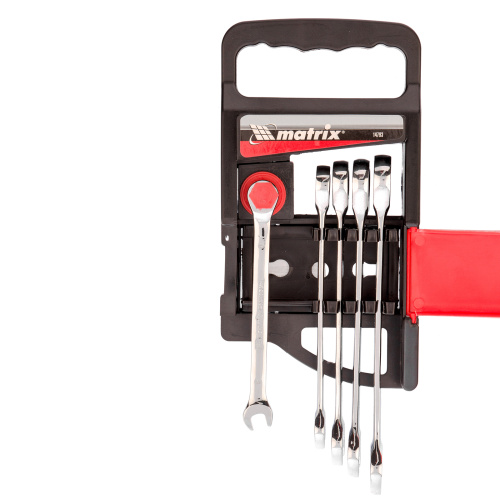 Набор ключей комбинированных, трещоточных 5 шт. Matrix по ценам производителя в Челябинске с доставкой по всей России