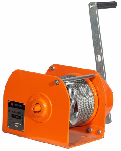 Лебедка барабанная ручная JHW 3т 40 м СибТаль по ценам производителя в Челябинске с доставкой по всей России