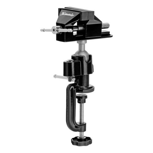 Тиски настольные, многофункциональные, сменная насадка, хомут для дрели, шарнирный механизм, 70 мм Matrix по ценам производителя в Челябинске с доставкой по всей России