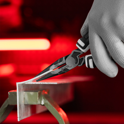 Длинногубцы прямые 165 мм, усиленная система, Pro Matrix по ценам производителя в Челябинске с доставкой по всей России