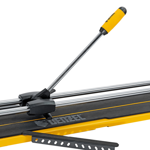 Плиткорез 800х14мм, цельнометал. напр., каретка на подш., стальная станина, рукоятка-пенал Denzel по ценам производителя в Челябинске с доставкой по всей России