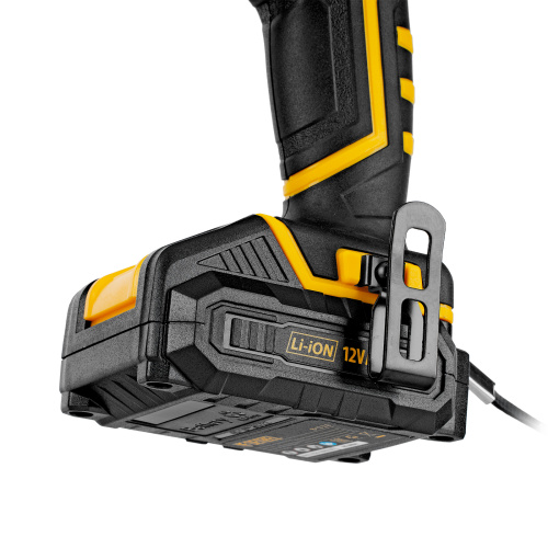 Дрель-шуруповерт аккумуляторная CDL-12-02BM, Li-Ion, 12 В, 2 акк. Denzel по ценам производителя в Челябинске с доставкой по всей России