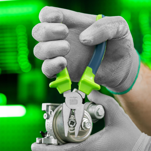 Плоскогубцы комбинированные, 160 мм, двухкомпонентные рукоятки Сибртех по ценам производителя в Челябинске с доставкой по всей России