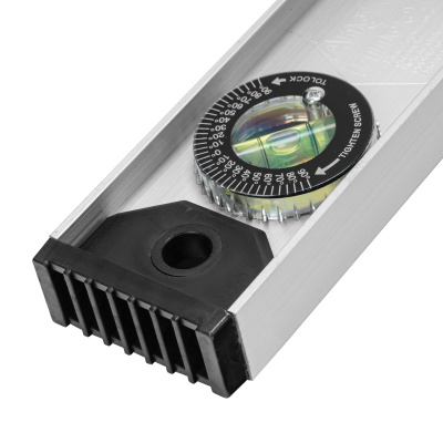 Уровень алюминиевый "Рельс", 2000 мм, 3 глазка (1 поворотный) Matrix по ценам производителя в Челябинске с доставкой по всей России