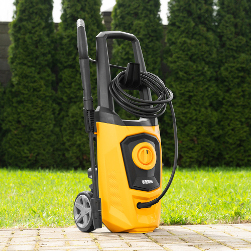 Моечная машина высокого давления R-170, 2000 Вт, 170 бар, 360 л/ч, колесная Denzel по ценам производителя в Челябинске с доставкой по всей России