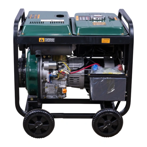 Генератор дизельный STEM Techno S5500DE (5.5 кВт, электростартер, дисплей, подогрев) по ценам производителя в Челябинске с доставкой по всей России