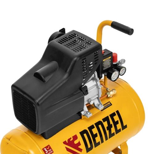 Компрессор воздушный, прямой привод DC1500/50, 1.5 кВт, 50 литров, 220 л/мин Denzel купить в Москве с доставкой по всей России | ProtosMarket.ru