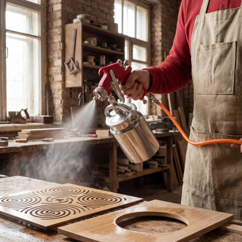 Краскораспылитель HP пневмат. с нижним бачком V= 1 л, сопло диаметром 1.8 мм Matrix по ценам производителя в Челябинске с доставкой по всей России