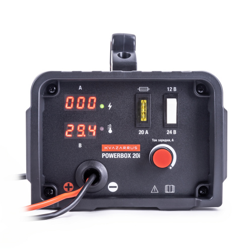 Инверторное зарядное устройство KVAZARRUS PowerBox 20i, цветная коробка по ценам производителя в Челябинске с доставкой по всей России