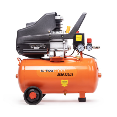 Компрессор масляный коаксиальный AERO 220/24 с комплектом купить в Москве с доставкой по всей России | ProtosMarket.ru