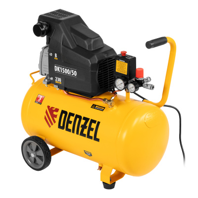 Компрессор воздушный DK1500/50, Х-PRO 1.5 кВт, 230 л/мин, 50 л Denzel по ценам производителя в Челябинске с доставкой по всей России