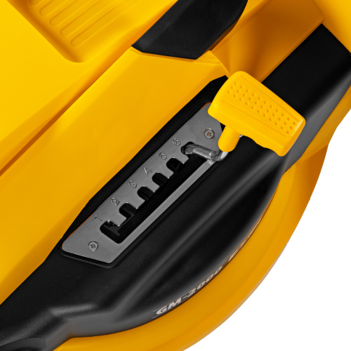 Газонокосилка электрическая GM-2000, 2000 Вт, ширина 43 см, 6 уровней, травосборник 45 л. Denzel по ценам производителя в Челябинске с доставкой по всей России