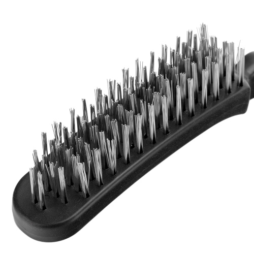 Щетка шестирядная металлическая с пластмассовой ручкой Sparta по ценам производителя в Челябинске с доставкой по всей России