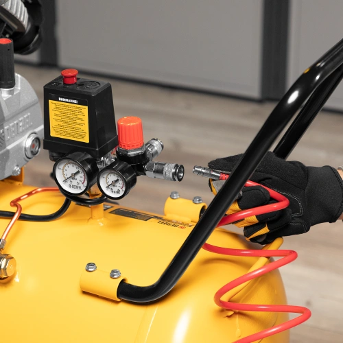 Компрессор воздушный DKV2200/100, Х-PRO 2.2 кВт, 400 л/мин, 100л Denzel по ценам производителя в Челябинске с доставкой по всей России