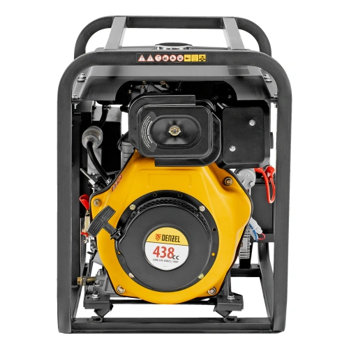 Генератор дизельный DES-55E, 5,5 кВт, 230 В, 11 л, электростартер Denzel по ценам производителя в Челябинске с доставкой по всей России