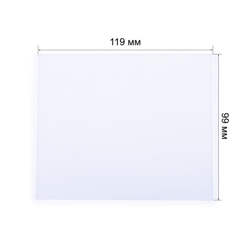 Поликарбонатное стекло внешнее 119х99мм (пр-во FoxWeld/КНР) купить в Москве с доставкой по всей России | ProtosMarket.ru