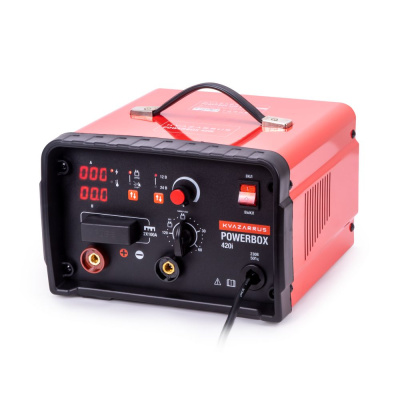 Инверторное пуско-зарядное устройство KVAZARRUS PowerBox 420i, таймер, алюминиевый кейс купить в Москве с доставкой по всей России | ProtosMarket.ru