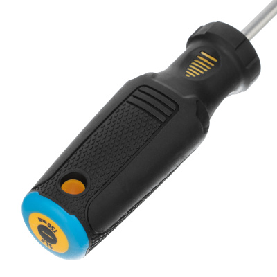 Отвертка SL5x150 мм, CrV, трехкомпонентная рукоятка Denzel по ценам производителя в Челябинске с доставкой по всей России