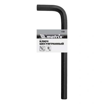 Ключ имбусовый HEX, 10 мм, CrV Matrix по ценам производителя в Челябинске с доставкой по всей России