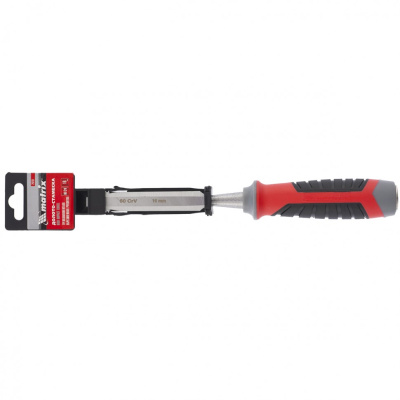 Долото-стамеска, 16 мм, 60 CrV, трехкомпонентная обрезиненная рукоятка Matrix по ценам производителя в Челябинске с доставкой по всей России