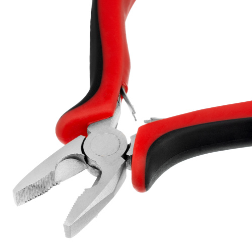 Плоскогубцы Mini, 130 мм, никелированные, авторазжим, двухкомпонентные рукоятки Matrix по ценам производителя в Челябинске с доставкой по всей России