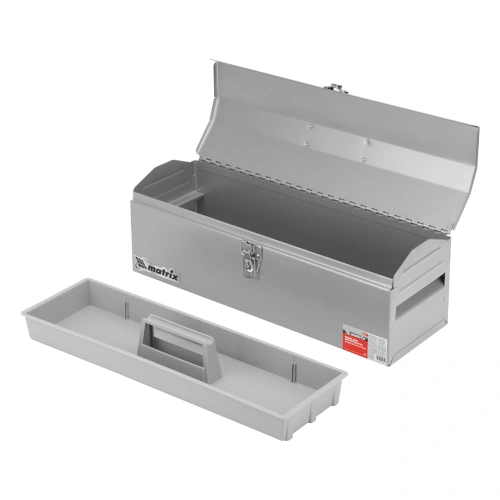 Ящик для инструмента, 484 х 154 х 165 мм, металлический Matrix по ценам производителя в Челябинске с доставкой по всей России