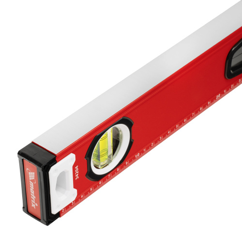 Уровень алюминиевый, фрезерованный, 3 глазка, рукоятки, 1200 мм Matrix по ценам производителя в Челябинске с доставкой по всей России