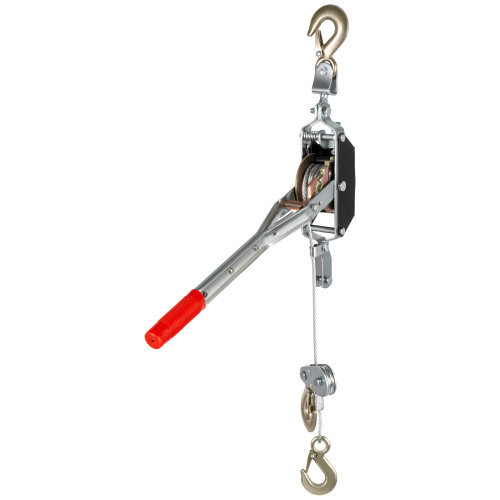 Лебедка рычажная, тяга 2 т, подъем 0.8 т, одинарное храповое колесо Matrix по ценам производителя в Челябинске с доставкой по всей России