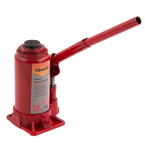 Домкрат гидравлический бутылочный 10 т, h подъема 190-370 мм Sparta Compact по ценам производителя в Челябинске с доставкой по всей России