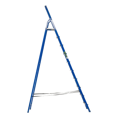 Стремянка, 10 ступеней, стальной профиль, алюминиевые ступени Сибртех по ценам производителя в Челябинске с доставкой по всей России