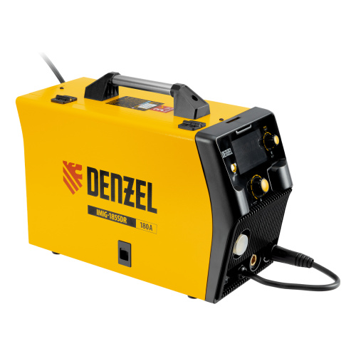 Аппарат инвертор. полуавтомат. cварки IMIG-185SDR, 180 А, ПВ 60%, катушка 5 кг Denzel по ценам производителя в Челябинске с доставкой по всей России