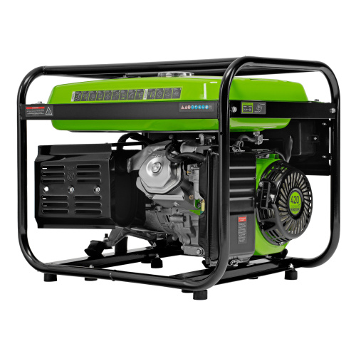 Генератор бензиновый БС-6500Э, 5.5 кВт, 230В, четырехтактный, 25 л, электростартер Сибртех по ценам производителя в Челябинске с доставкой по всей России