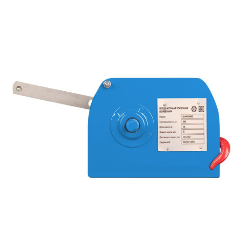 Лебедка ручная барабанная GEARSEN JHW 05400 по ценам производителя в Челябинске с доставкой по всей России