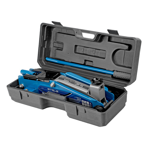 Домкрат гидравлический подкатной, высокий подъем, 3т, SUV, 190-535 мм, в кейсе Stels по ценам производителя в Челябинске с доставкой по всей России