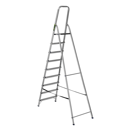 Стремянка, 9 ступеней, алюминиевая, Сибртех по ценам производителя в Челябинске с доставкой по всей России