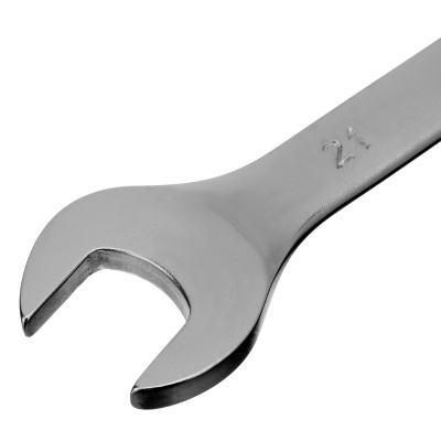 Ключ комбинированный, 21 мм, CrV, матовый хром Stels по ценам производителя в Челябинске с доставкой по всей России